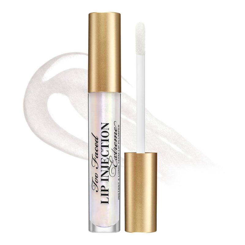 Too Faced Lip Injection Extreme Lip Plumper Gloss | Hydrating, Glossy, & Helps Volume Appear Fuller Over Time, 0.14 Fl Oz, Original