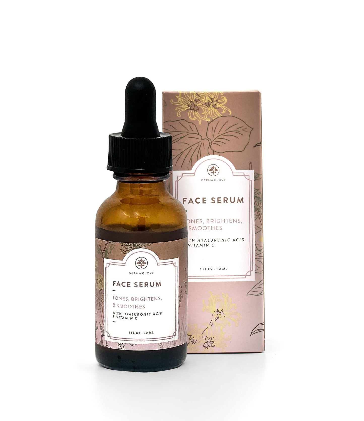 Face Serum - Brightening Serum with Vitamins A, C, & E, Hyaluronic Acid & Witch Hazel - 1 Fl Oz (Pack of 1)