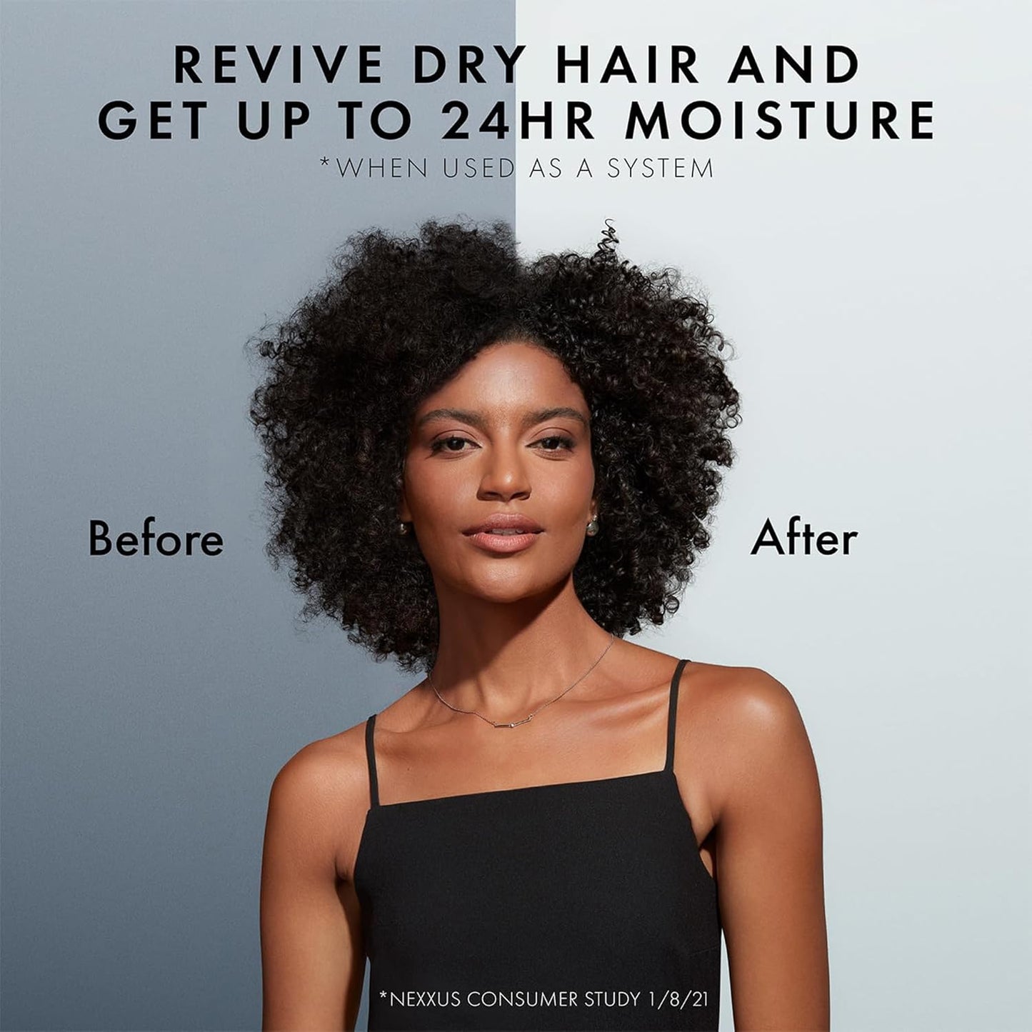 Nexxus Therappe Shampoo & Humectress Conditioner Set - Ultimate Moisture for Dry Hair | Travel Size, 3 Oz Each