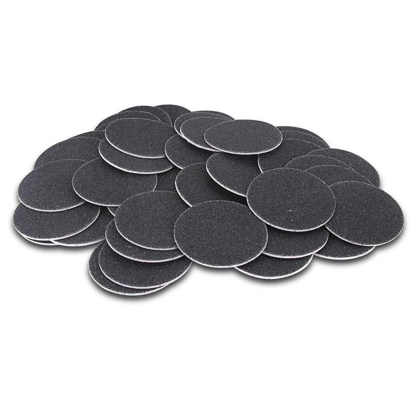 60pcs Replaceable Sandpaper Refill Discs for Electric Foot File Callus Remover Hard Dry Dead Skin Removal (Coarse 60 Grit)