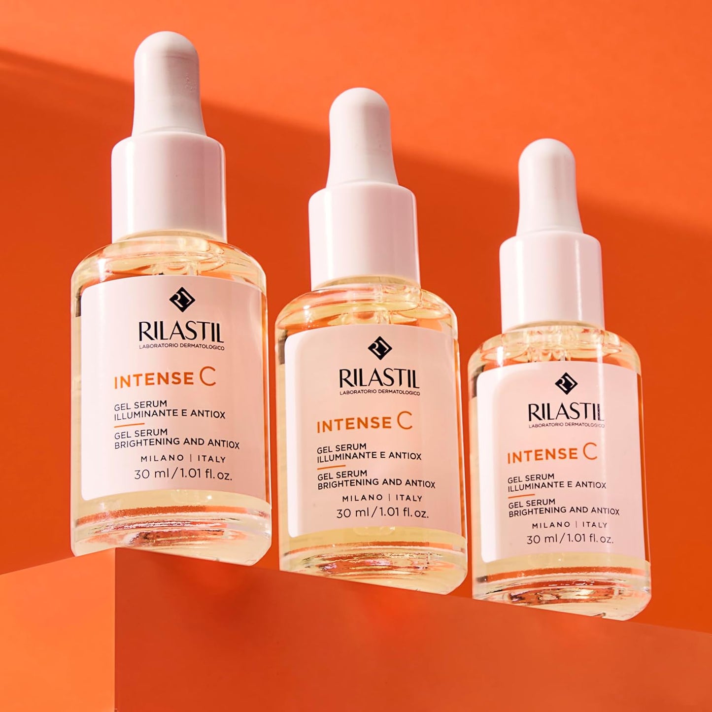 Rilastil Intense C Gel - Illuminating Antioxidant Serum for Radiant Skin | 30ml