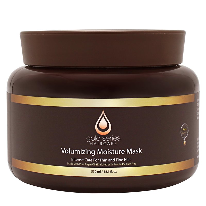 Gold Series Deep Conditioning Hair Mask - Moisturizing Treatment with Argan Oil for Dry, Damaged Hair, Volumizing Conditione (18.6 Oz)