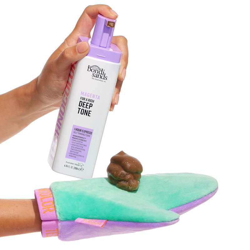 Bondi Sands Self Tanning Foam - 1 Hour Express Formula for Natural Glow | 4 Shades Available