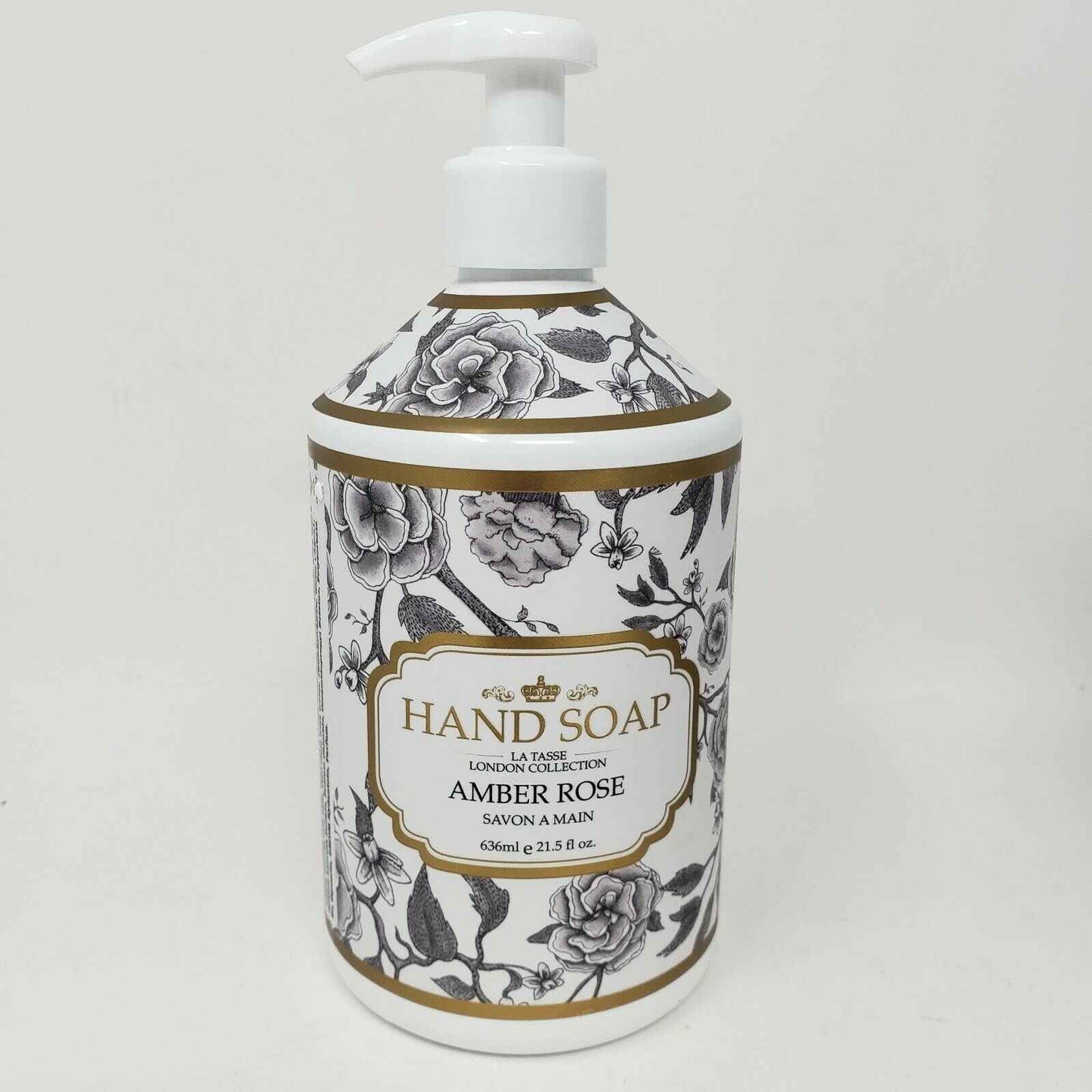 Hand Soap Collection 21.5 FL OZ Each, lavender, lemon Verbena, Sweet Orange, Lavender Rosemary, Lemon Sage, Amber Rose And Lavender Sage (Amber Rose, 21.5 oz)