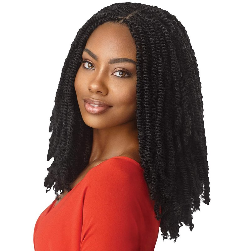 Outre Crochet Braids - X-Pression 3X Springy Afro Twist 16" | 3-Pack, Color 2
