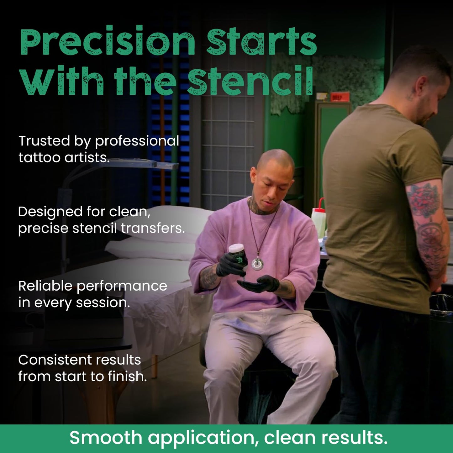 Stencil Stuff Tattoo Stencil Transfer Gel – 8oz Tattoo Stencil Transfer Solution – Vegan-Friendly Stencil Gel – Fast-Drying and Long-Lasting – Clean and Easy Application