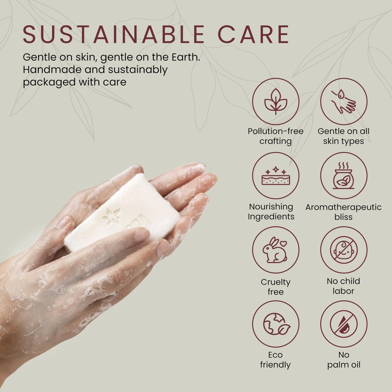 Yuvora 6 Pcs Women Natural Handmade Body Soaps 5 OZ Pack Floral Radiance Long lasting Fragrance Luxurious Scents with Natural Ingredients – Sulfate & Paraben Free, Vegan Soap
