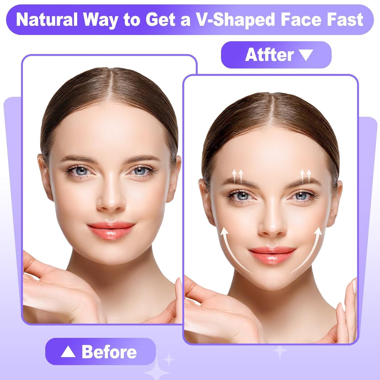 Face Lift Tape - Invisible Neck Lift & Face Tightening Tape | 300PCS Facial Lifting Strips
