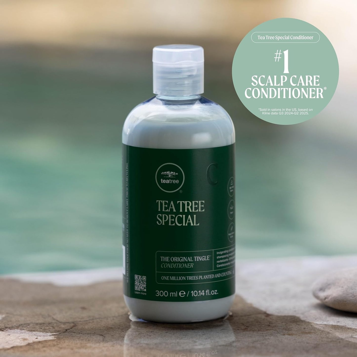 Tea Tree Conditioner - Detangling & Smoothing Formula for All Hair Types | Nourishing & Softening
