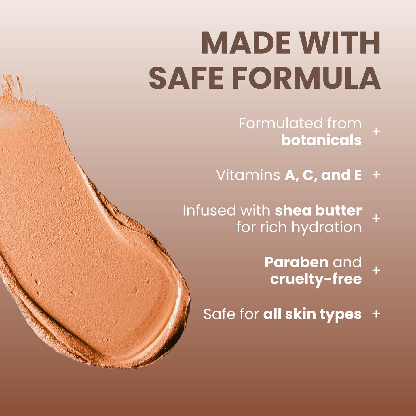 POISE Makeup HD Crème Lip and Cheek Compact | High Pigment Cheek Blusher and Lipstick in One Hydrating for Skin Infused w/Shea Butter, BEAUTIFUL