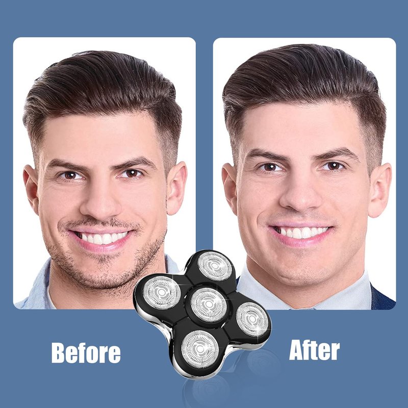 Balder Pro Shaver Replacement Heads - Compatible with Remington XR7000/XR1500/XR1501 | 3-Pack for Bald Men