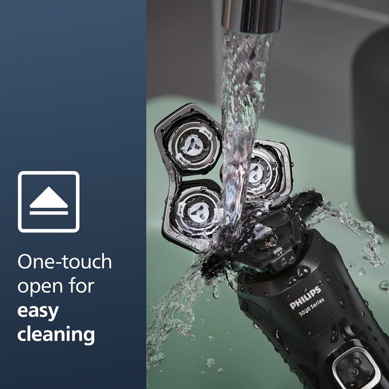 Philips Shaver Series 5000 - Wet & Dry Electric Shaver with Charging Stand | S5898/25