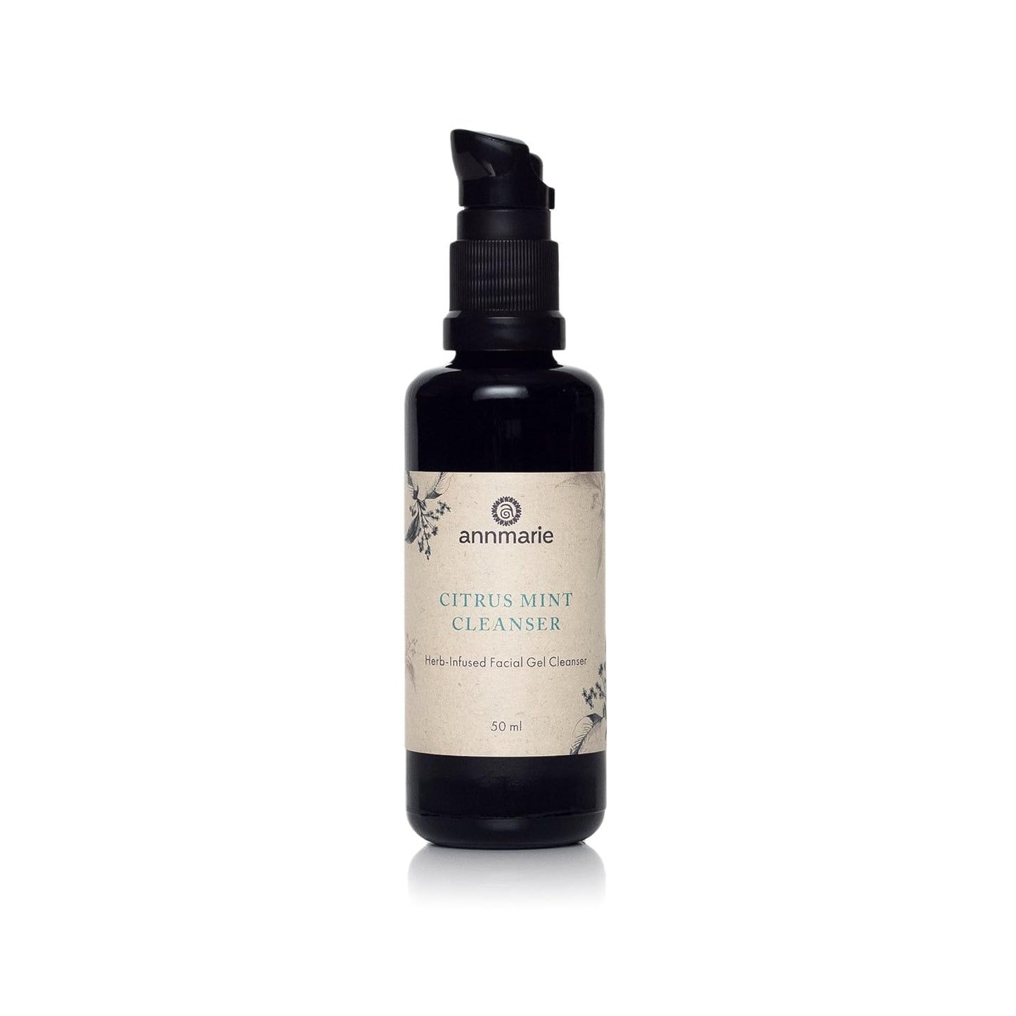 Citrus Mint Facial Cleanser - Gentle Rosemary & Witch Hazel Formula for Oily Skin | 50ml (1.7 Fl Oz)