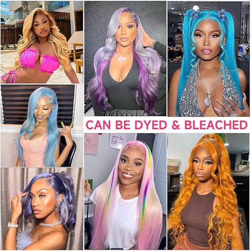 613 Lace Front Wig Human Hair 13x4 Blonde Lace Front Wigs Human Hair Pre Plucked with Baby Hair 180% Density Straight Lace Frontal Wig Human Hair for Women