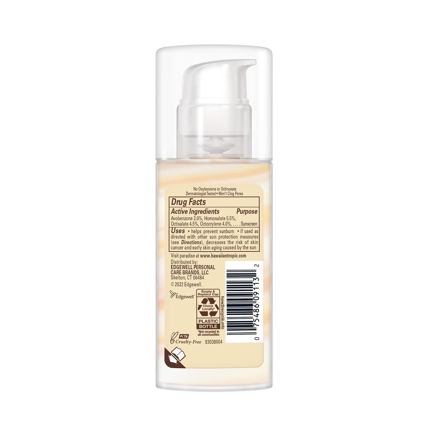 Hawaiian Tropic Everyday Active Clear Spray Sunscreen SPF 30 Twin Pack, 6oz Each & Hawaiian Tropic Weightless Hydration Face Sunscreen SPF 30, 1.7oz Travel Size