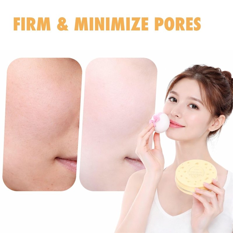 Translucent Setting Powder - Hydrating Loose Makeup Foundation with Shea Butter & Aloe Vera | Long-Lasting Finish