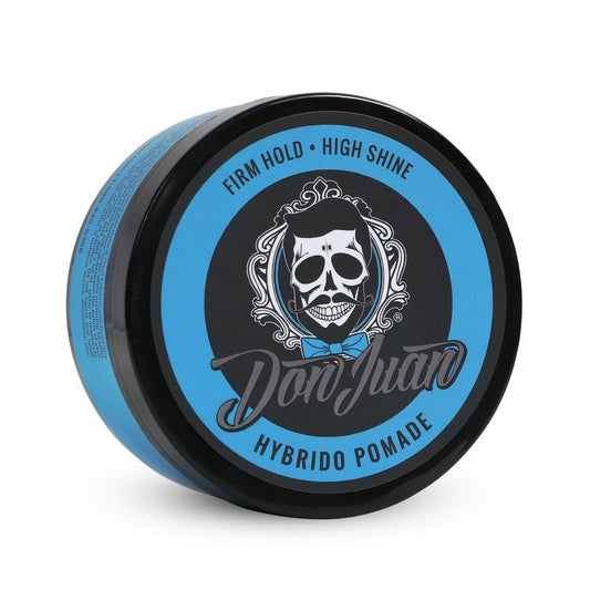 Don Juan Hybrido Pomade | Water Based | Strong Hold | High Shine | Natural Plant Extracts and Ocean Minerals | Summer Sea Breeze Scent
