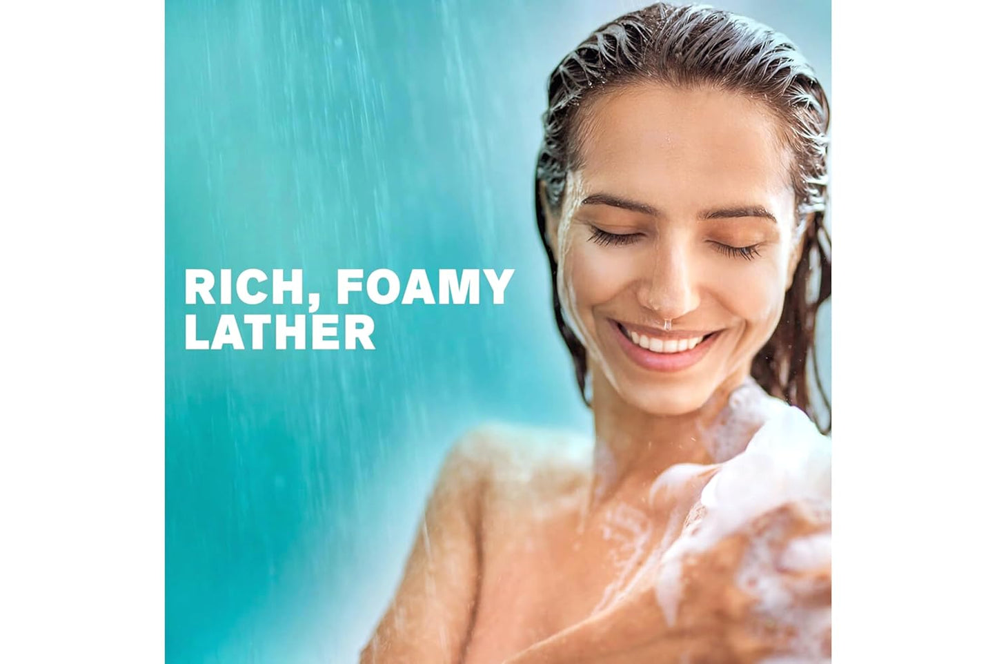 Aqua Body Wash with Vitamin E - Hydrating 18 Ounce | Pack of 3