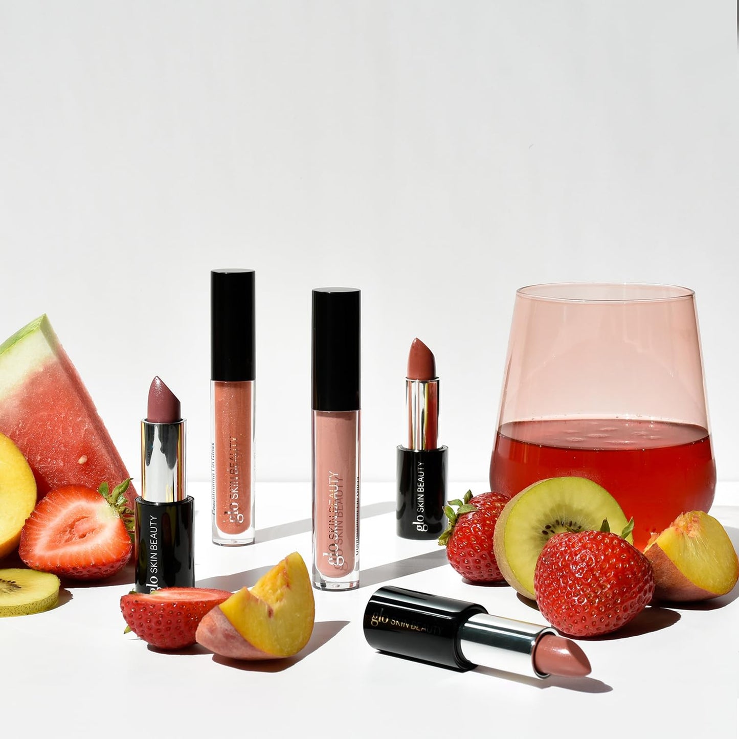 Glo Skin Beauty Satin Lipstick (Mulberry) | Nourishing Longwearing Lip Stick Packed with Skincare Benefits