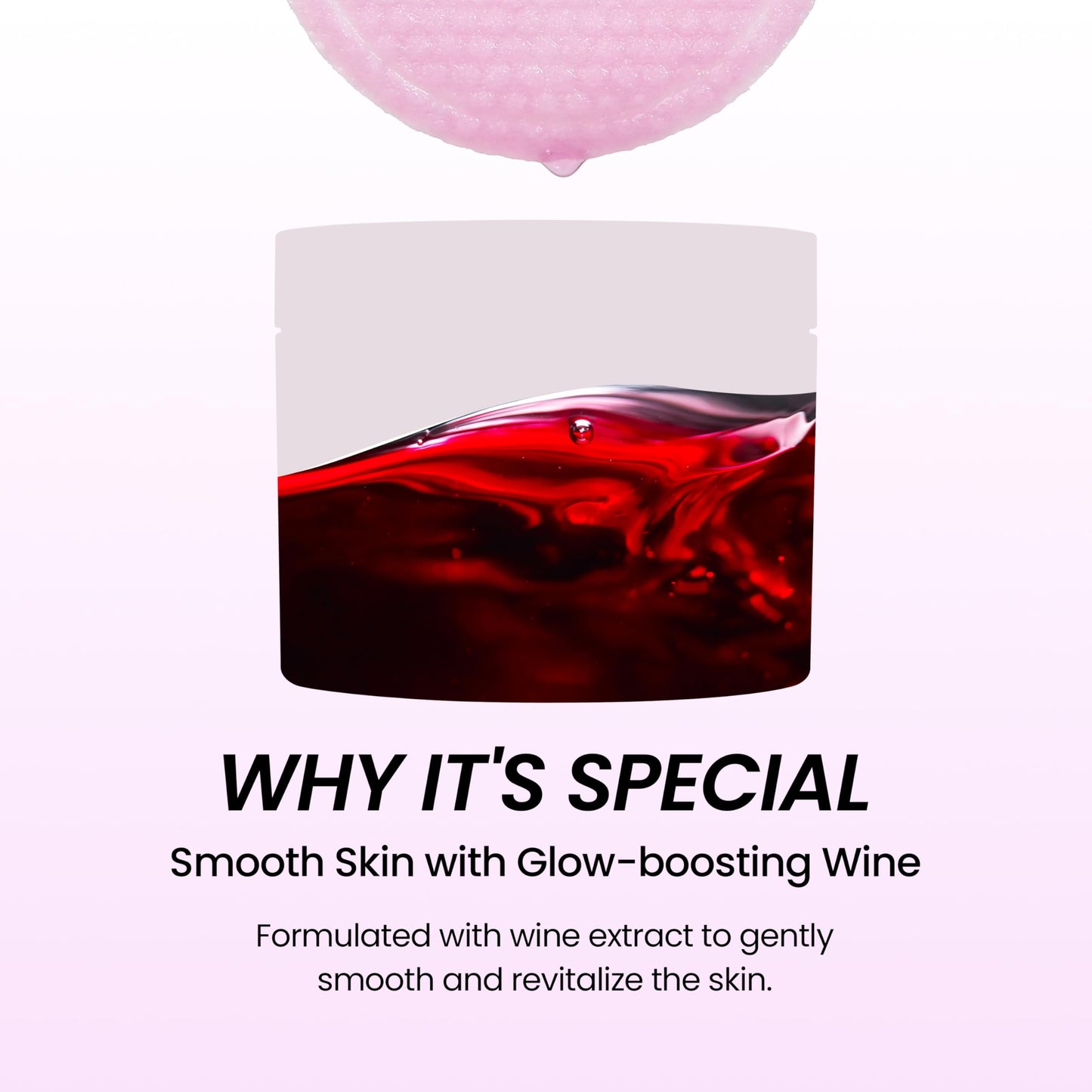 DERMALOGY by NEOGENLAB Bio-Peel Gauze Peeling Wine - 2-in-1 Physical + PHA Exfoliating Pads with Red Wine & Resveratrol for Firmer, Smoother, Glowing Skin, Korean Skin Care 30 Count