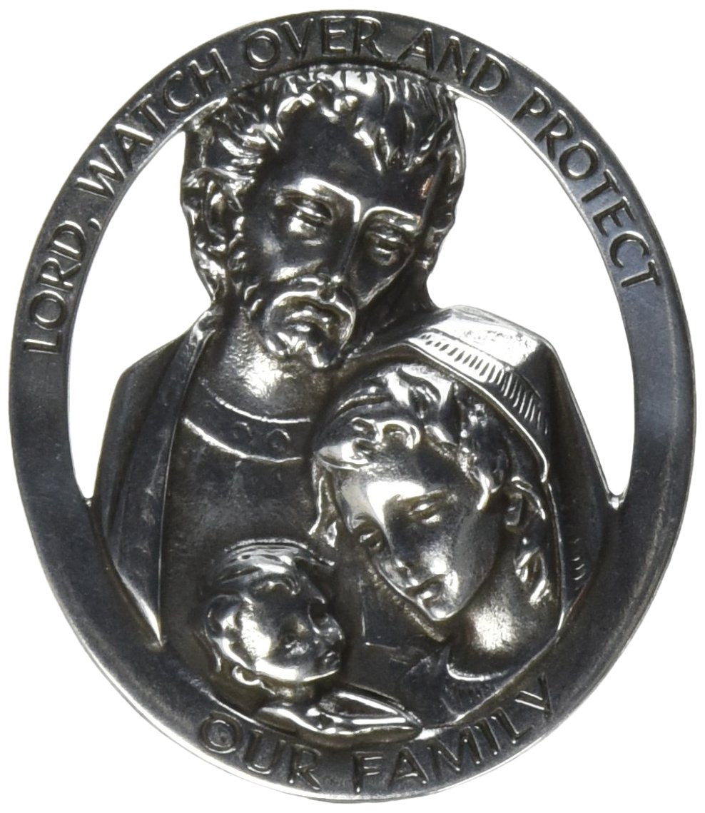 Cathedral Art (Abbey & CA Gift Auto Visor Clip, Blessed Family