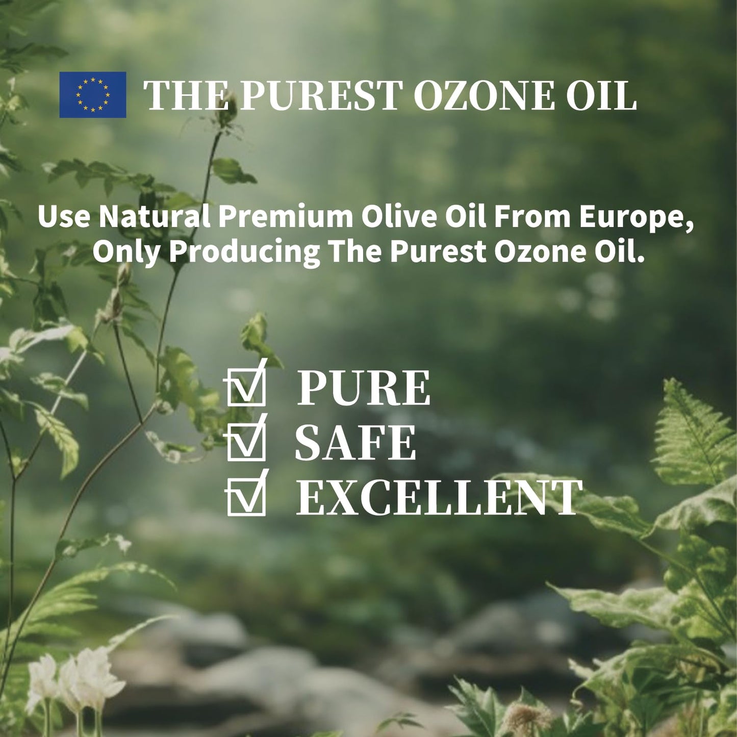 PrO3 Fully Ozoneted Olive Oil-100% Pure Ozone Oil-1 OZ-Glass Dropper Bottle-Organic Natural for Skin Care Essence Oil- Rich in Reactive Oxygen.
