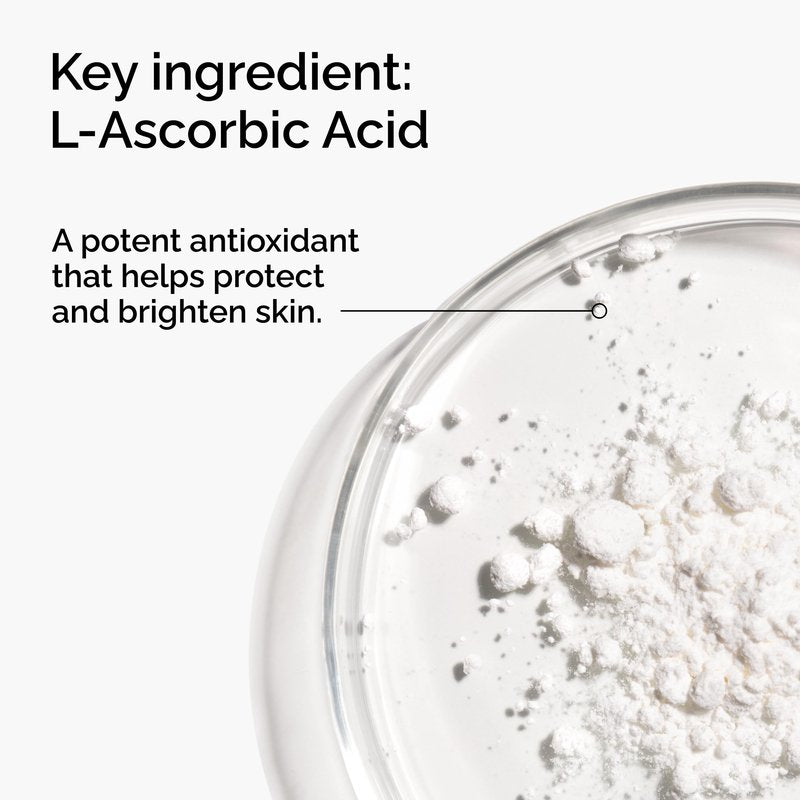 The Ordinary 100% L-Ascorbic Acid Powder, Vitamin C Treatment for Anti-Aging, 0.7 Ounce