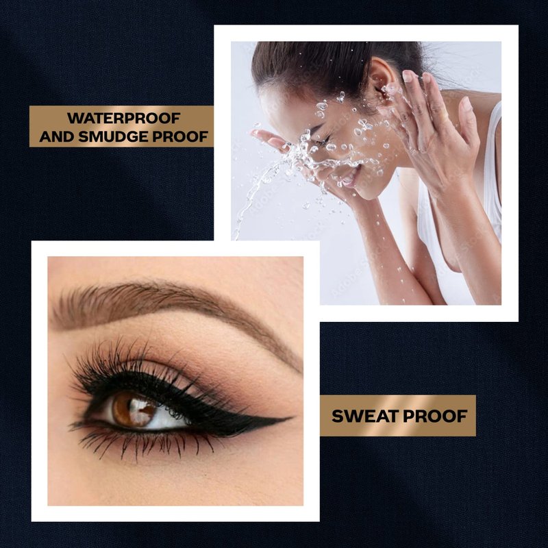 FACESCANADA Ultime Pro HD Deep Black One Stroke Eye Pencil | Smooth Lightweight HD Finish | 10 HR Long Stay | Waterproof & Sweat Proof | Built-In Sharpener | 0.05 Oz/1.4g
