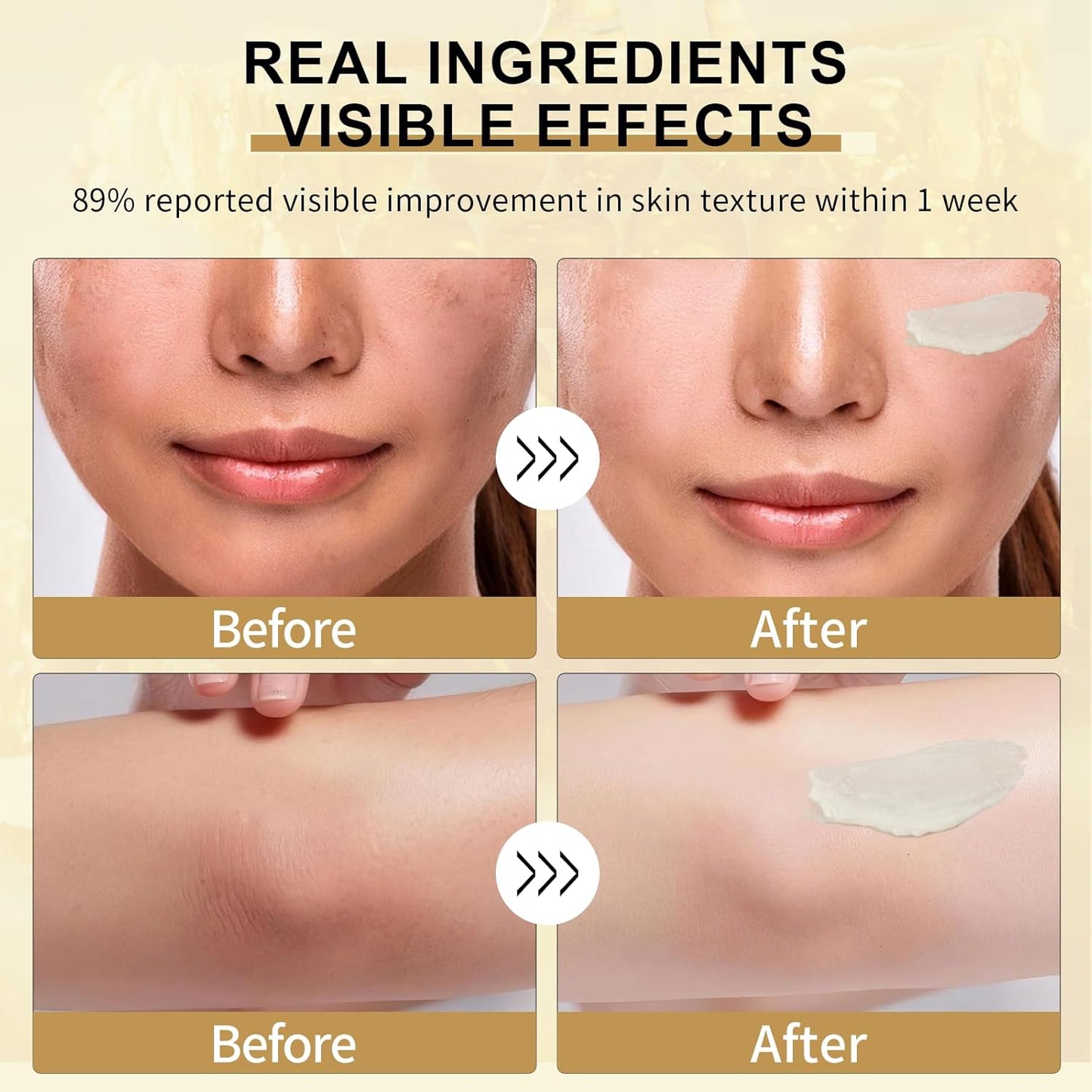 Beef Tallow Honey Balm - 100% Organic Grass-Fed Moisturizer | 2oz Face & Body Cream for Sensitive Skin