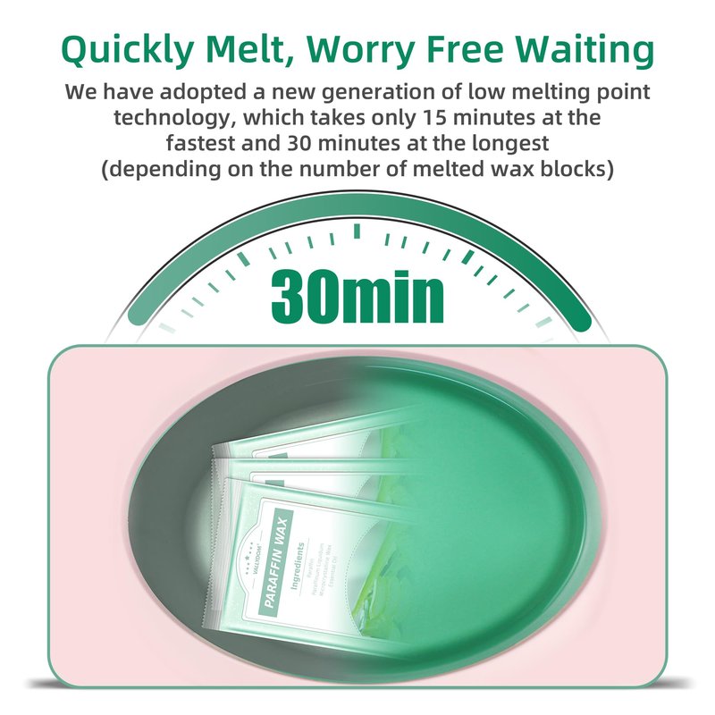 VALLYDOM Paraffin Wax Refills, 10 Pack 200g Aloe Vera Scented Paraffin Wax Blocks for Paraffin Bath, Paraffin Wax Machine Refills for Hand Feet Dry Skin,Rrelieves muscle fatigue, Hydration and nourish