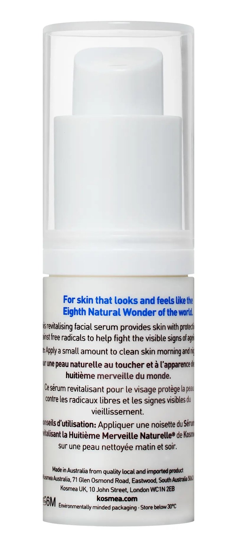 KOSMEA Eighth Natural Wonder Serum, 15 ML