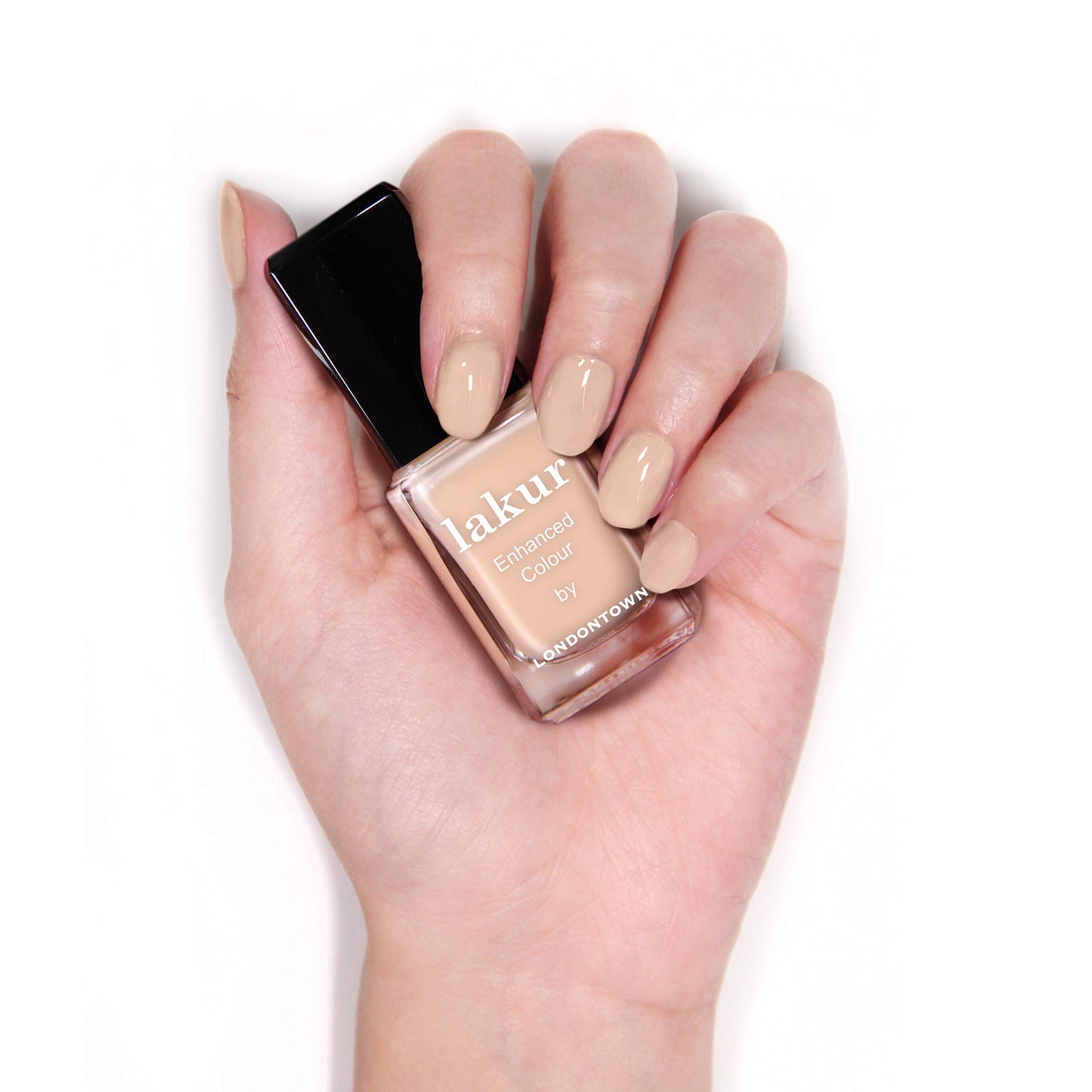 LONDONTOWN lakur Nail Polish, Nude & Brown Shades, Teatime