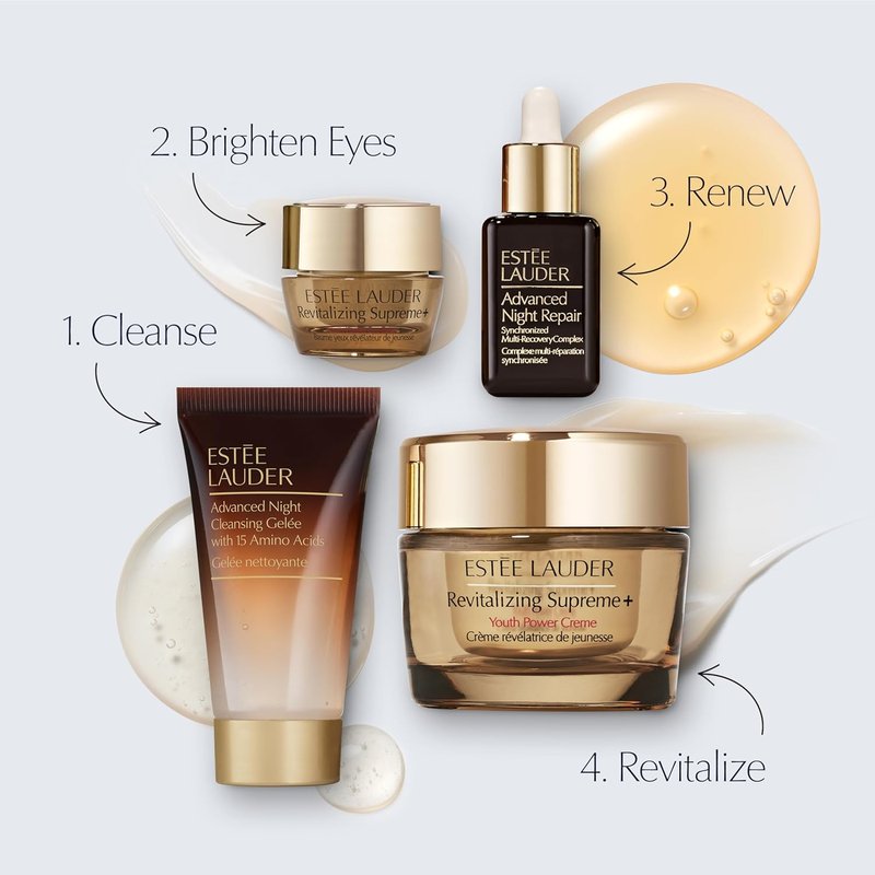 Estée Lauder Revitalizing Supreme+ Youth Power Cream - Anti-Aging Face & Neck Moisturizer with Hyaluronic Acid & Peptides