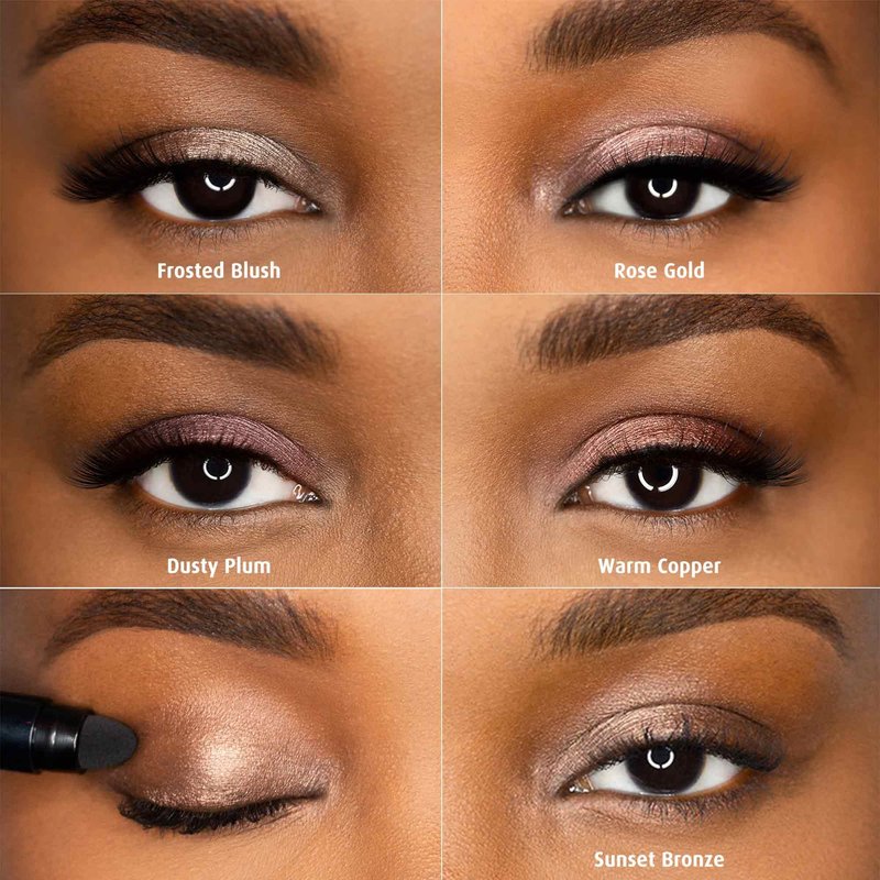 Lune+Aster Dawn to Dusk Cream Shimmer Eyeshadow Stick - Frosted Blush - Richly pigmented cream eyeshadow sticks deliver long-lasting color that defines and highlights eyes.