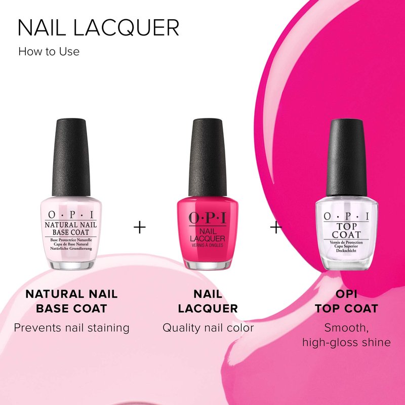OPI Nail Lacuqer Thinner, Nail Polish Thinner with Dropper, 2 fl oz