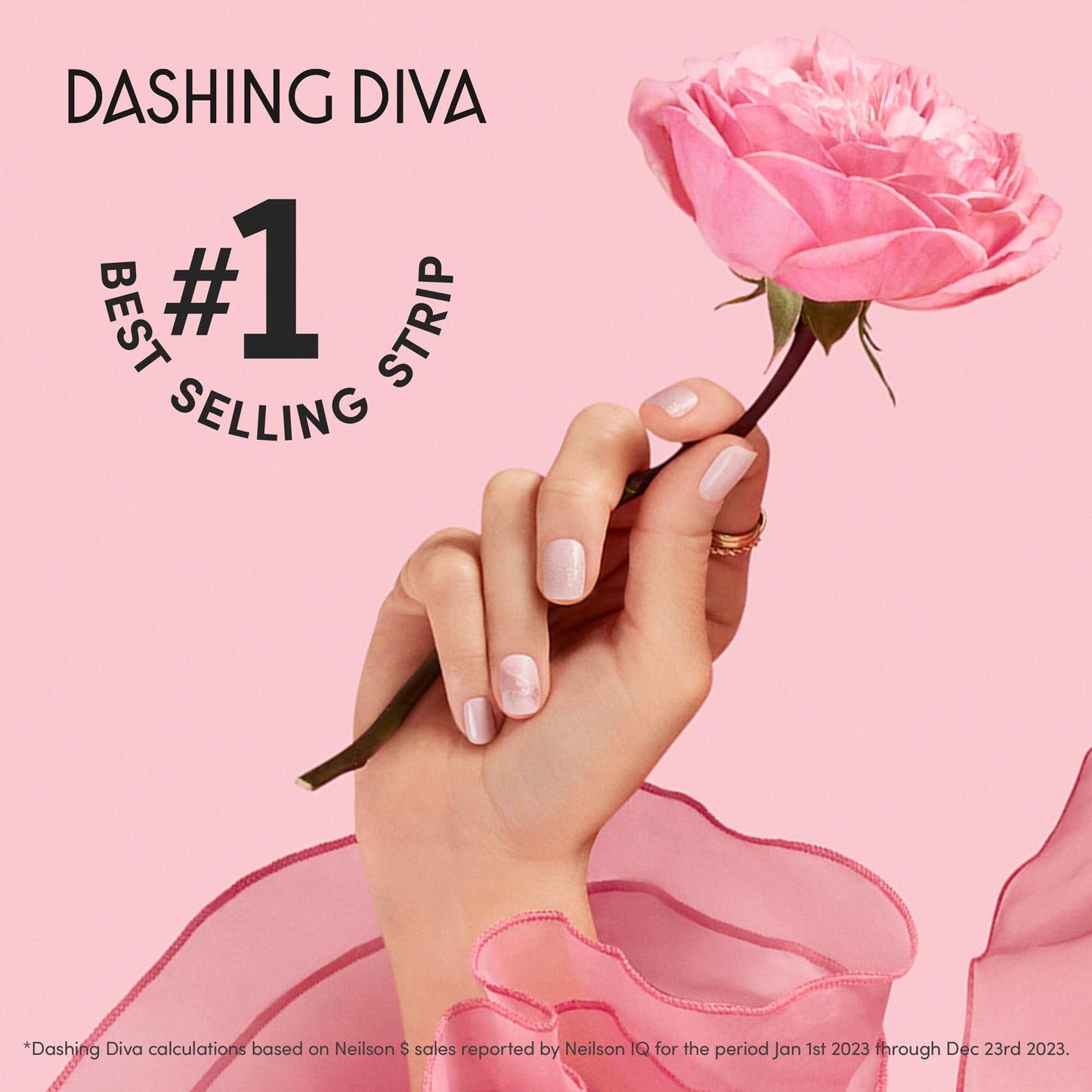 Dashing Diva Glaze Mani Pedi Kit - The Bitesize Blue Glaze - Comes with LED Nail Lamp - Long Lasting, Semicured Gel Nail Strips for Toes & Hands