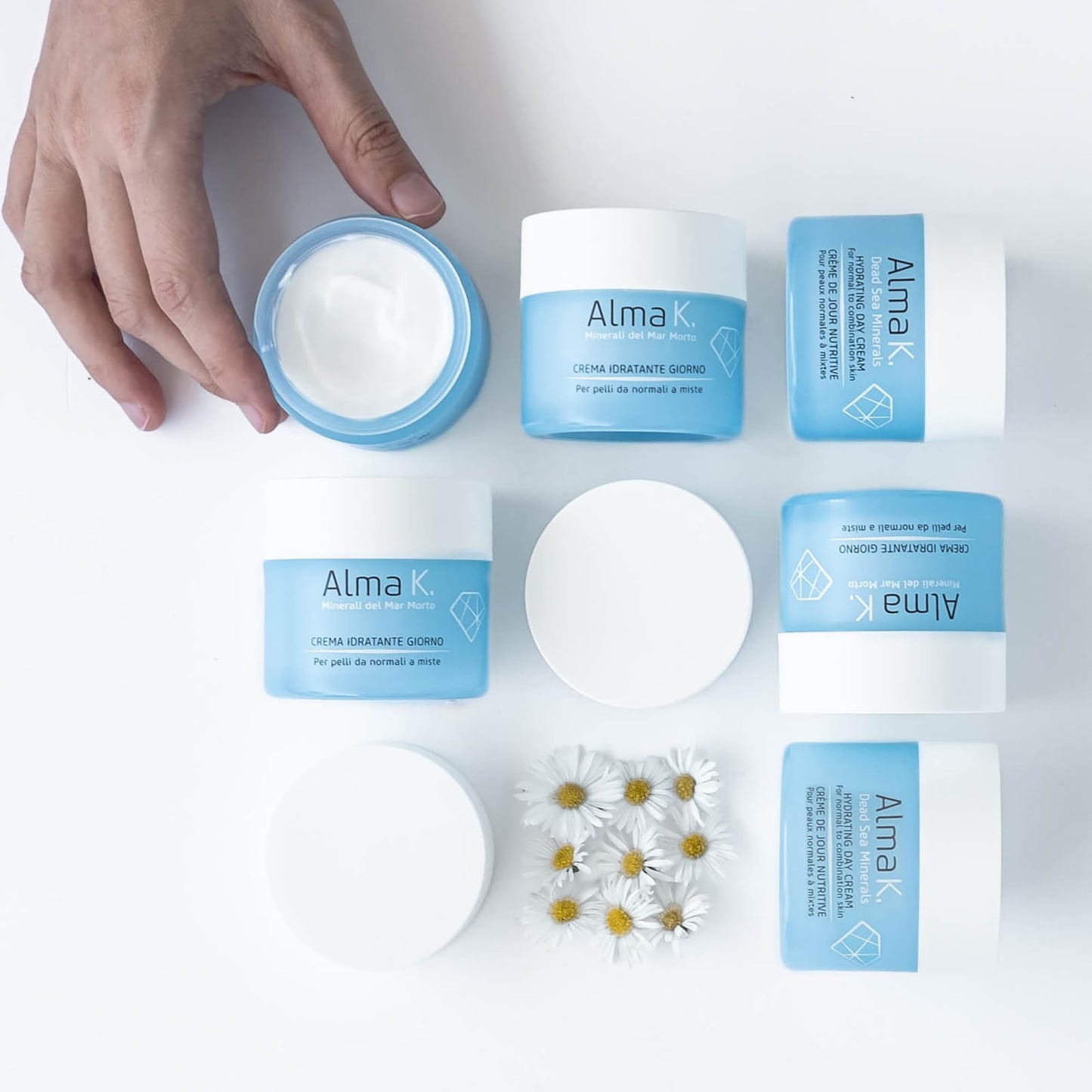 Alma K Hydrating Day Cream - Day Face Cream for Normal to Combination Skin - Daily Face Moisturizer - Non-Greasy Facial Moisturizer - 1.7 oz