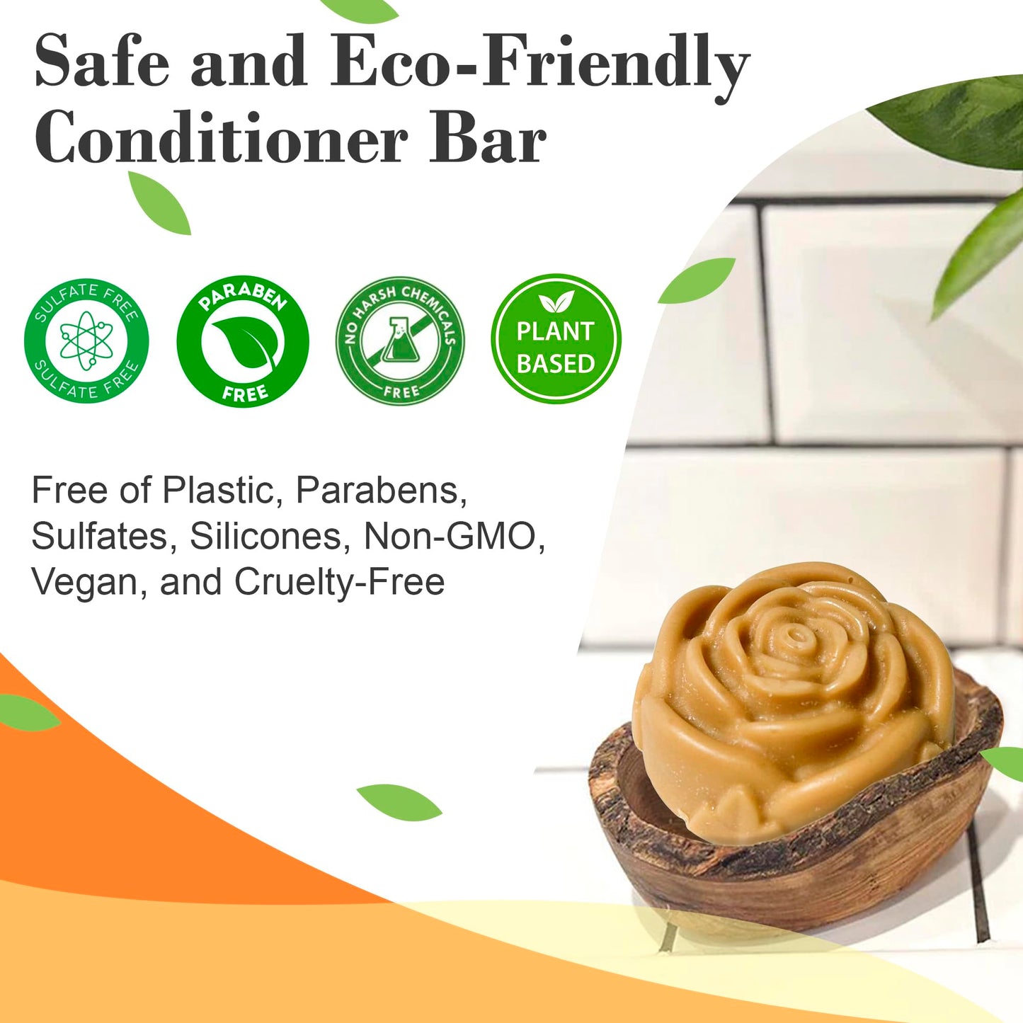 Relaxcation MADE IN USA Batana Oil Solid Shampoo Bar and Conditioner Bar for Hair Growth, Reduces Hair Loss, Hydrates Dry Hair, Improves Scalp Health Handcrafted in USA, Travel-Friendly