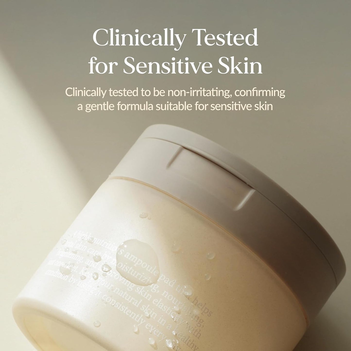 LU'PIUM Extreme Vital Ampoule Pad - Hydrating & Barrier Repair | 5 Phytomucin & Niacinamide for Dry Sensitive Skin (80 Counts)