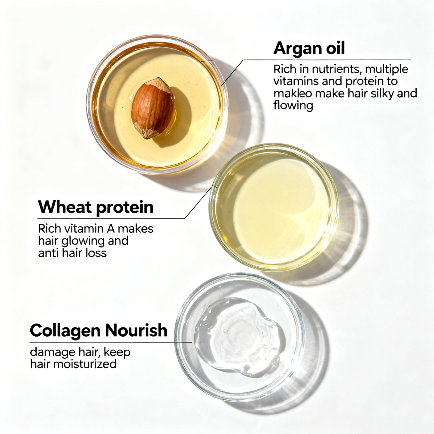 Moroccan Maca Hair Mask & Maca Essence Oil Set 15.9+1.5 Fl Oz