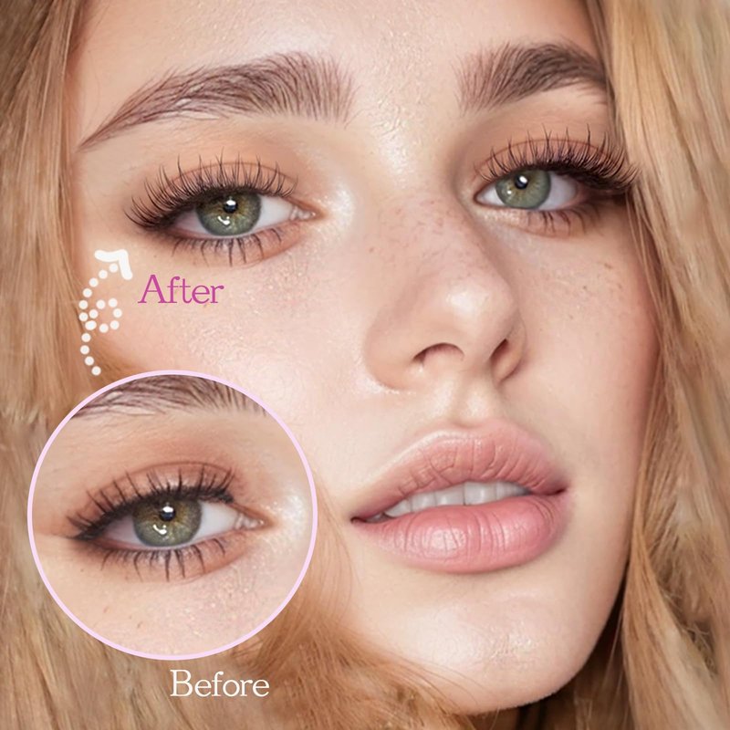 SLSXNL Lash Clusters Wispy Natural D Curl Eyelash Extension DIY 10-12MM Mixed Fluffy Individual Lashes Thin Band 110pcs,10mm 11mm 12mm False Eyelashes