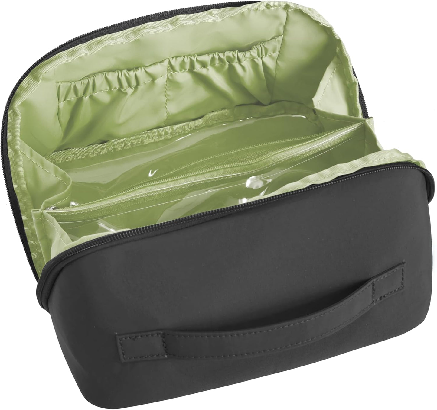 Travelon 180° Travel Toiletry Case - Compact Organizer for Toiletries & Cosmetics