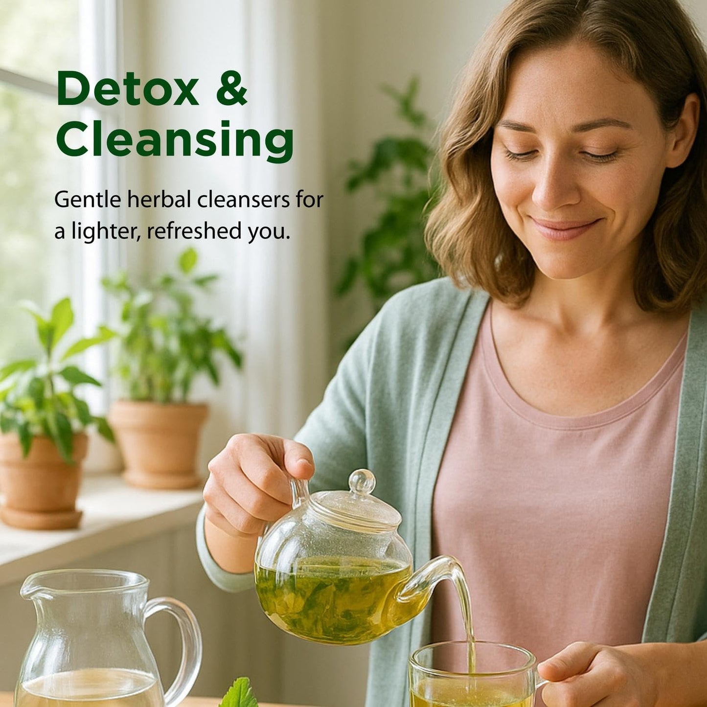 FLORA - FlorEssence Dry Tea Blend, Gentle Detox & Cleanse, 2.2 Oz