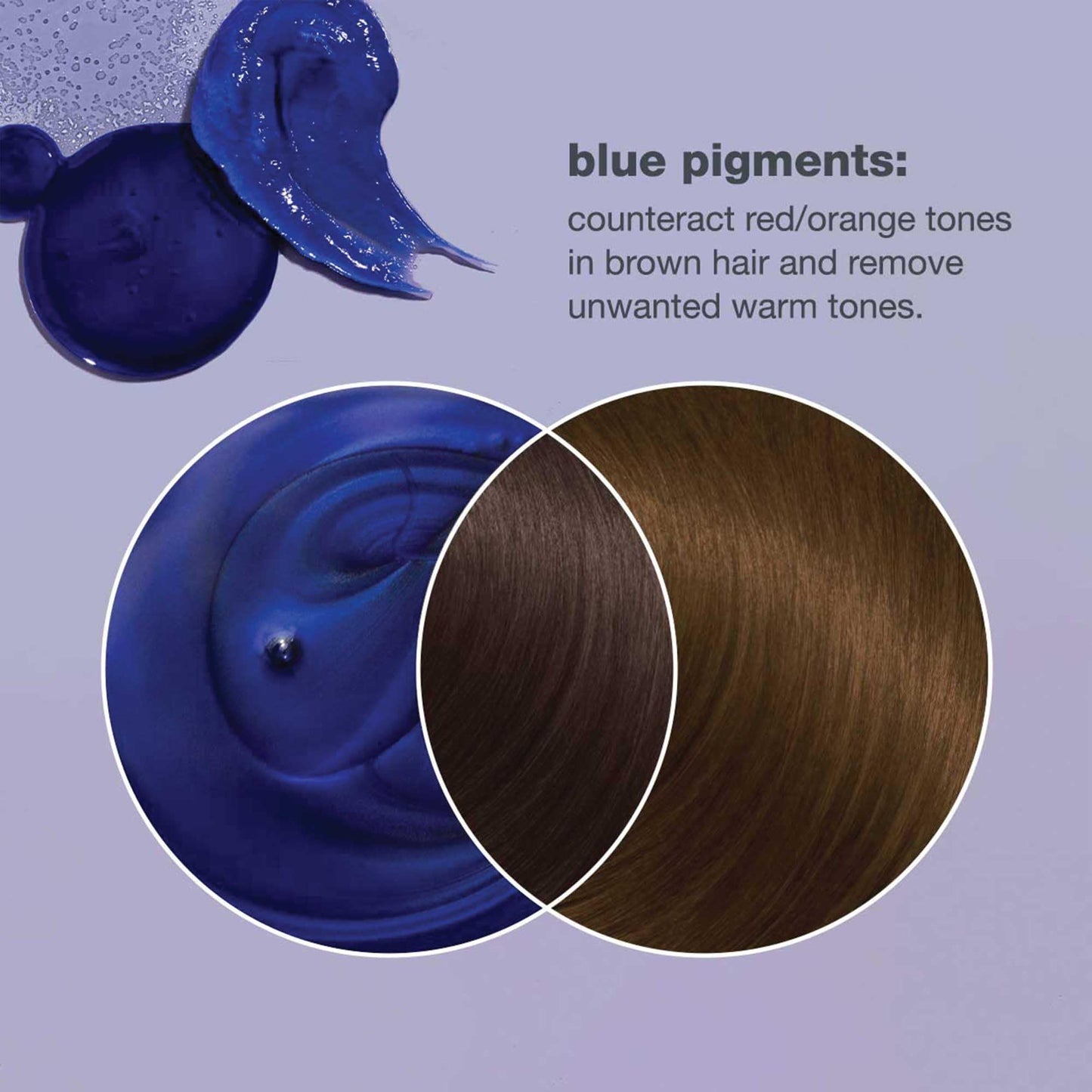 milk_shake Cold Brunette Toning Spray - Brown Hair Blue Pigment Spray | Counteracts Warm Red Orangey Tones | Strengthens and Hydrates | 3.4 fl oz (100 ml)
