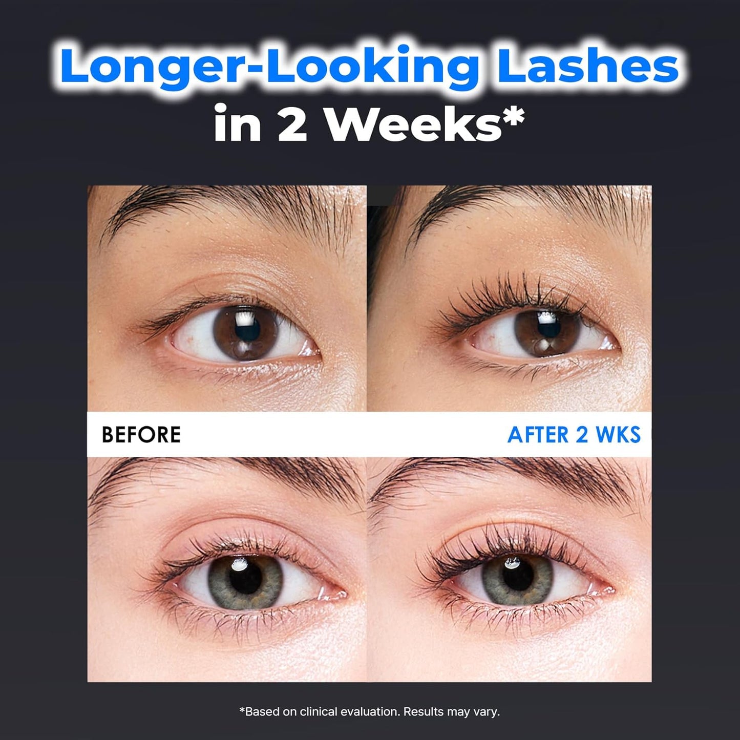 Eyelash Serum Set - Day & Night Care for Fuller, Thicker Lashes | Non-Irritating Formula