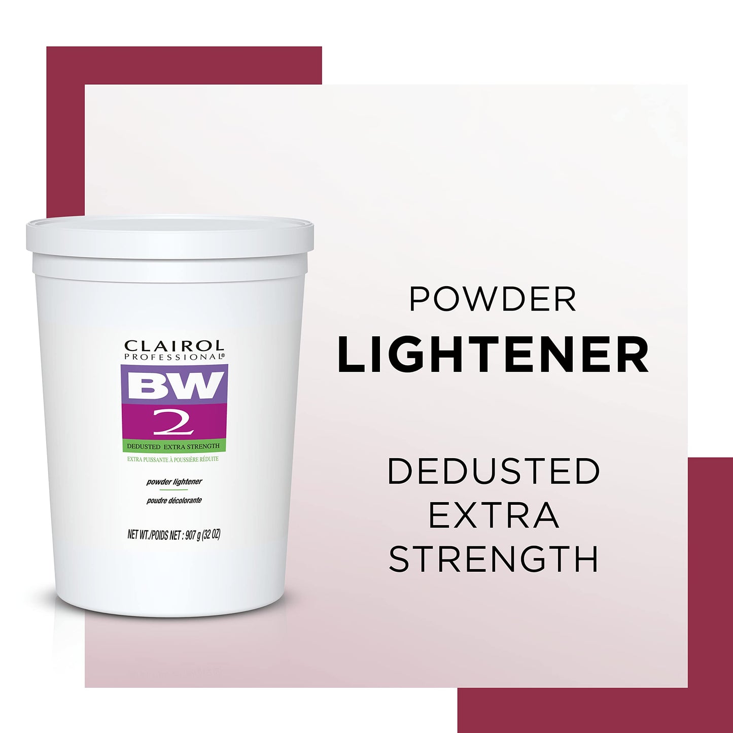 Clairol Professional Basic White Lightener for Hair Highlights, 16 oz.