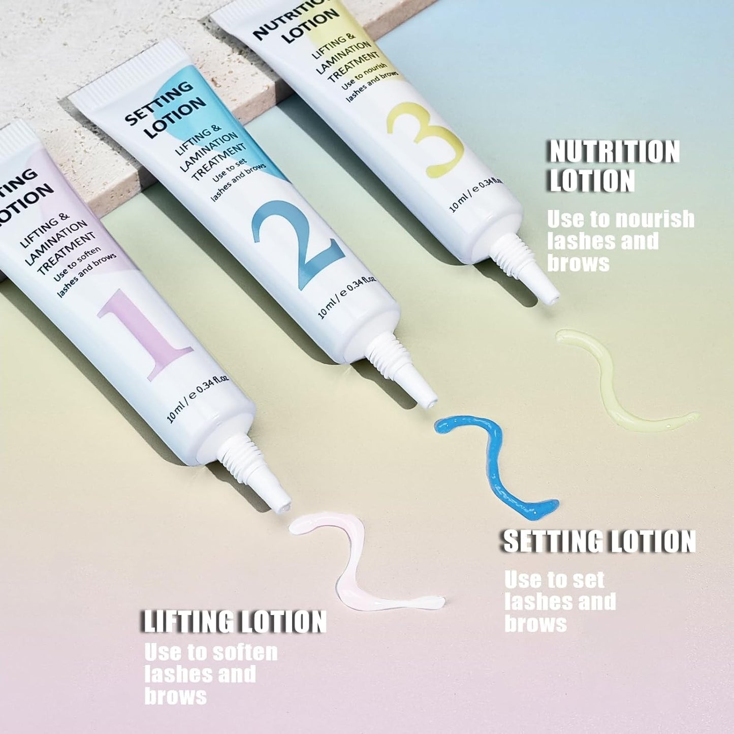 Libeauty Lash Lift Kit, Brow Lamination Kit, Lash Perm Kit, Eyelash Perm Tube Design, Precise Control, Convenient Storage, Simple Operation, Suitable For Home And Salon