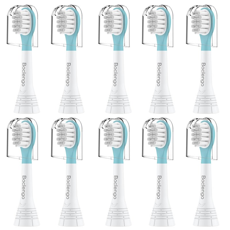 Kids Replacement Toothbrush Heads for Philips Sonicare Kids Replacement Heads HX6340, Soft Compact Brush Head for 3-7 Child,for Phillips Sonic Care Electric Small Brush HX6032/94,HX6320,10 Pcs