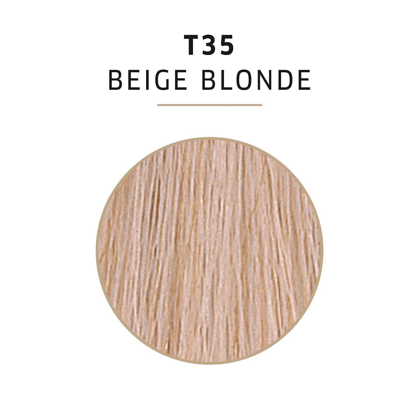 WELLA Color Charm Hair Toner, Neutralize Brass With Liquifuse Technology, T35 Beige Blonde, 1.4 oz (Pack of 2)