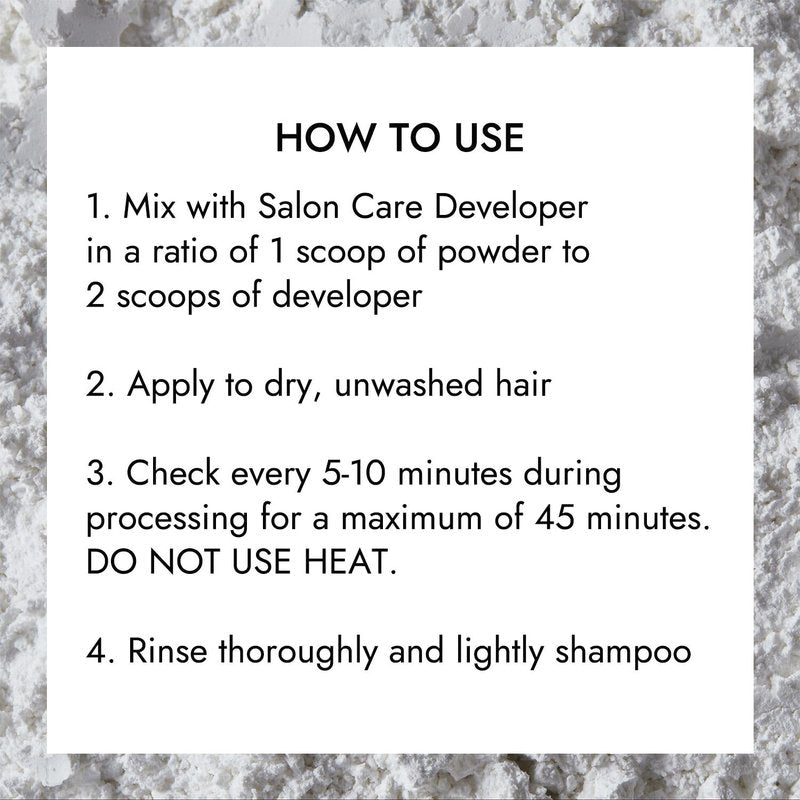 Quick White Powder Lightener - Salon Care Hair Bleach - 1 lb
